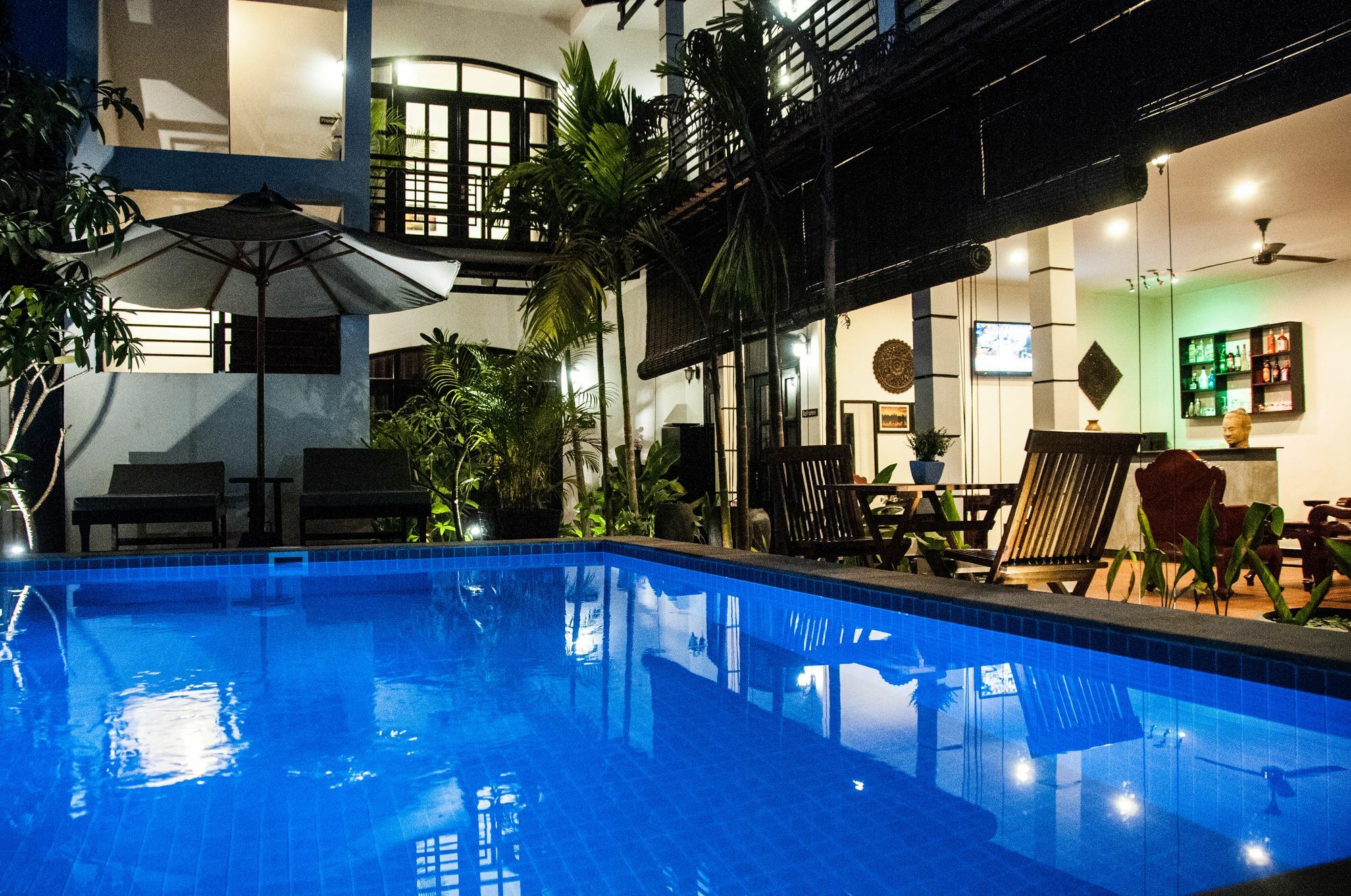 Private Boutique Home With Pool, The Fin Inn سيام ريب المظهر الخارجي الصورة